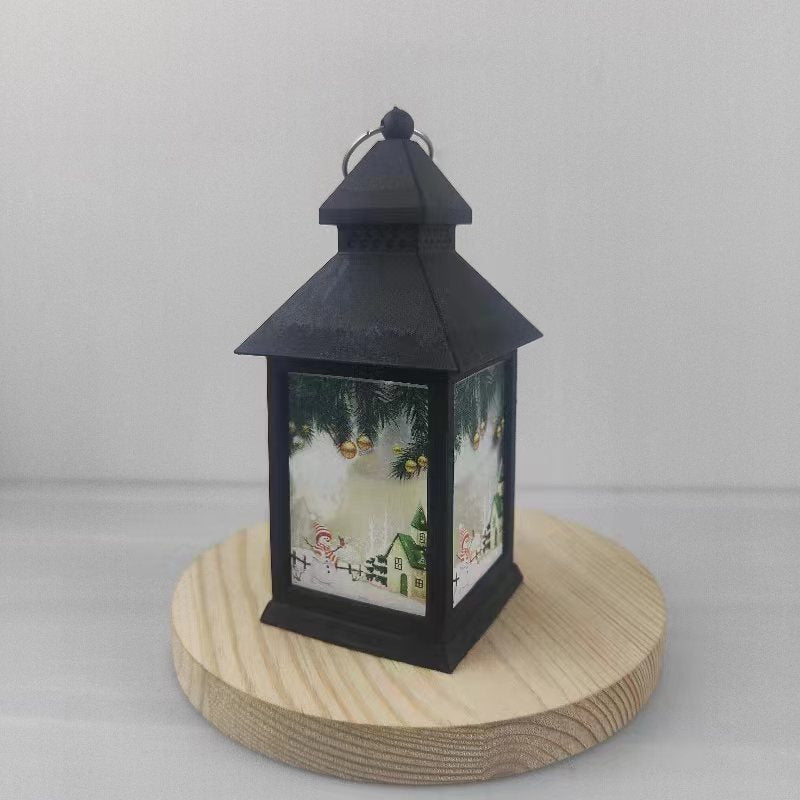 Christmas Decoration Luminous Candlestick Lamp Ornaments