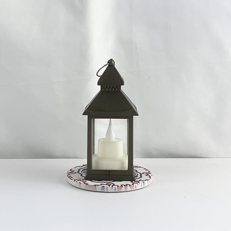 Christmas Decoration Luminous Candlestick Lamp Ornaments