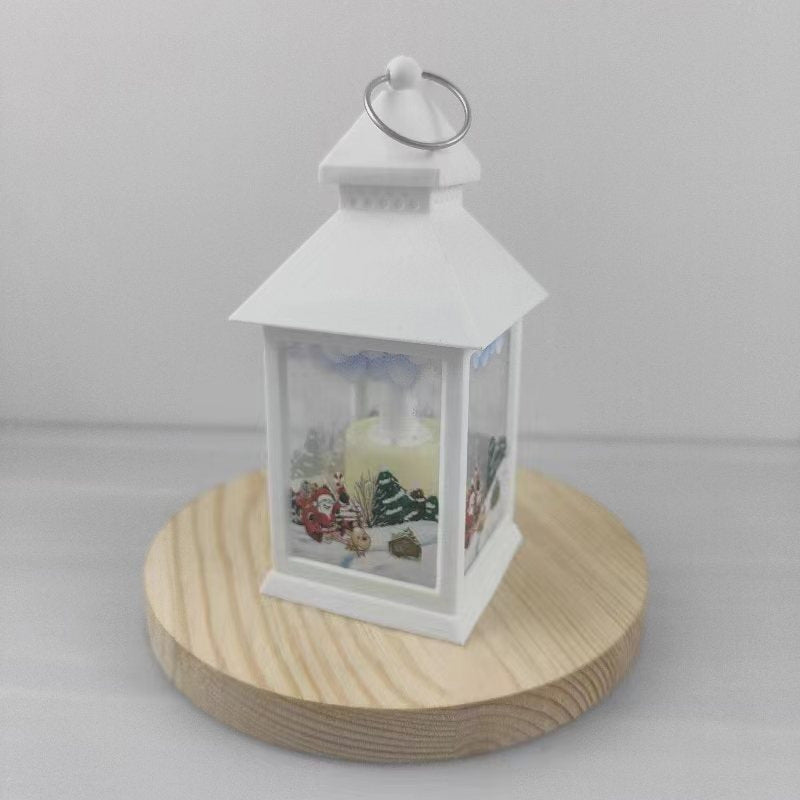 Christmas Decoration Luminous Candlestick Lamp Ornaments